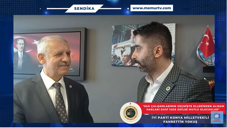 Gazi Meclisimizde İYİ Parti Konya Milletvekili Fahrettin Yokuş'u Ziyaret Ettik